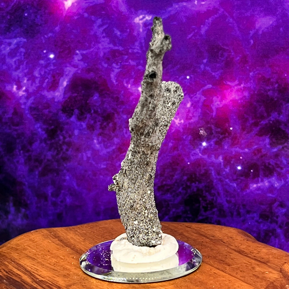 Fulgurite Lightning Natural Glass, California #28-Moldavite Life