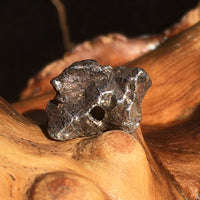 Genuine Meteorite BEAD Campo Del Cielo-Moldavite Life