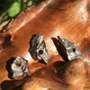 Genuine Meteorite BEAD Set Campo Del Cielo-Moldavite Life