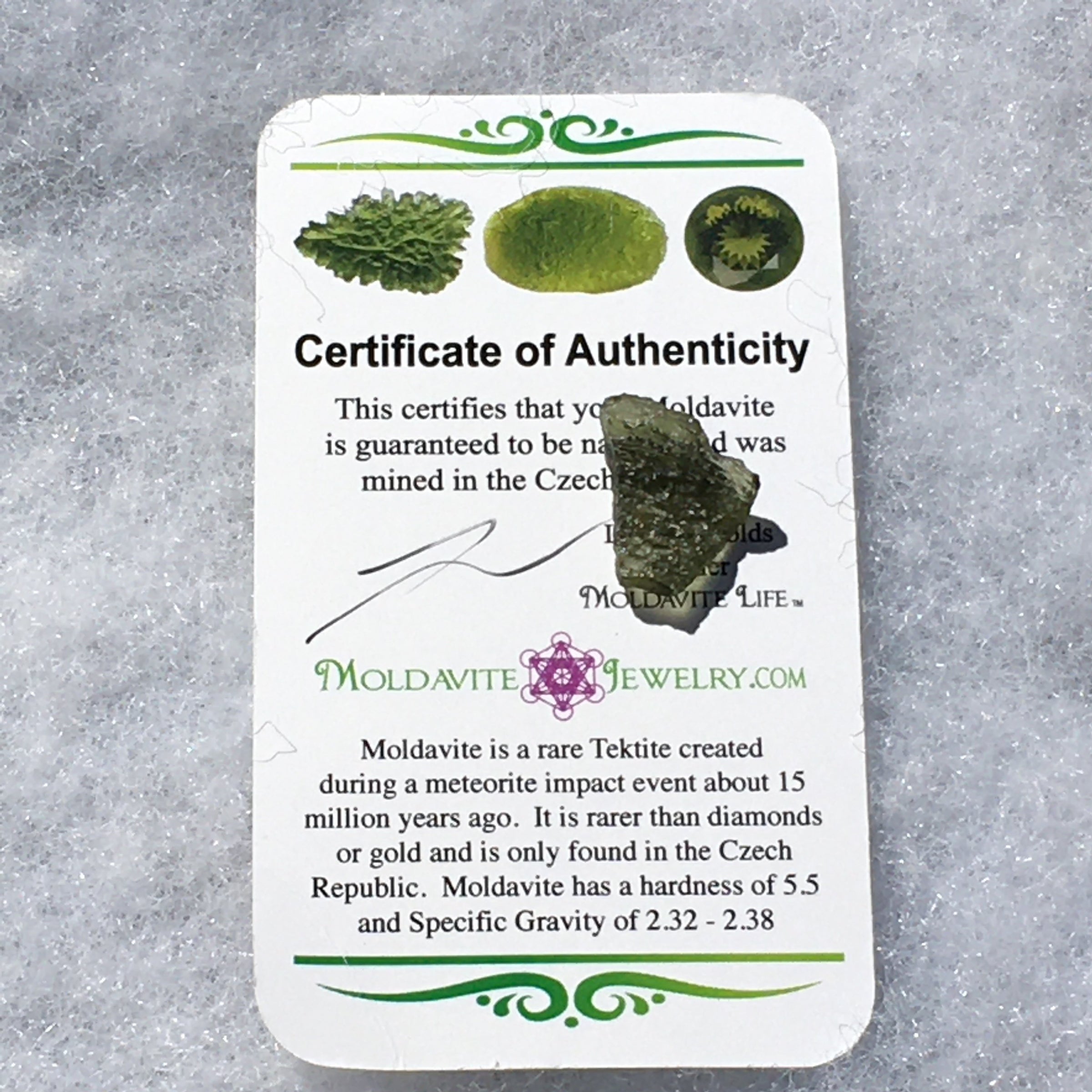 Genuine Moldavite 1.0 grams-Moldavite Life