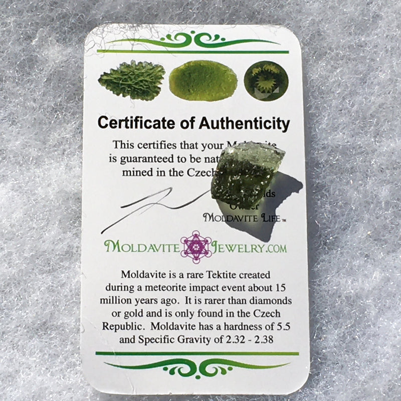 Genuine Moldavite 1.0 grams-Moldavite Life