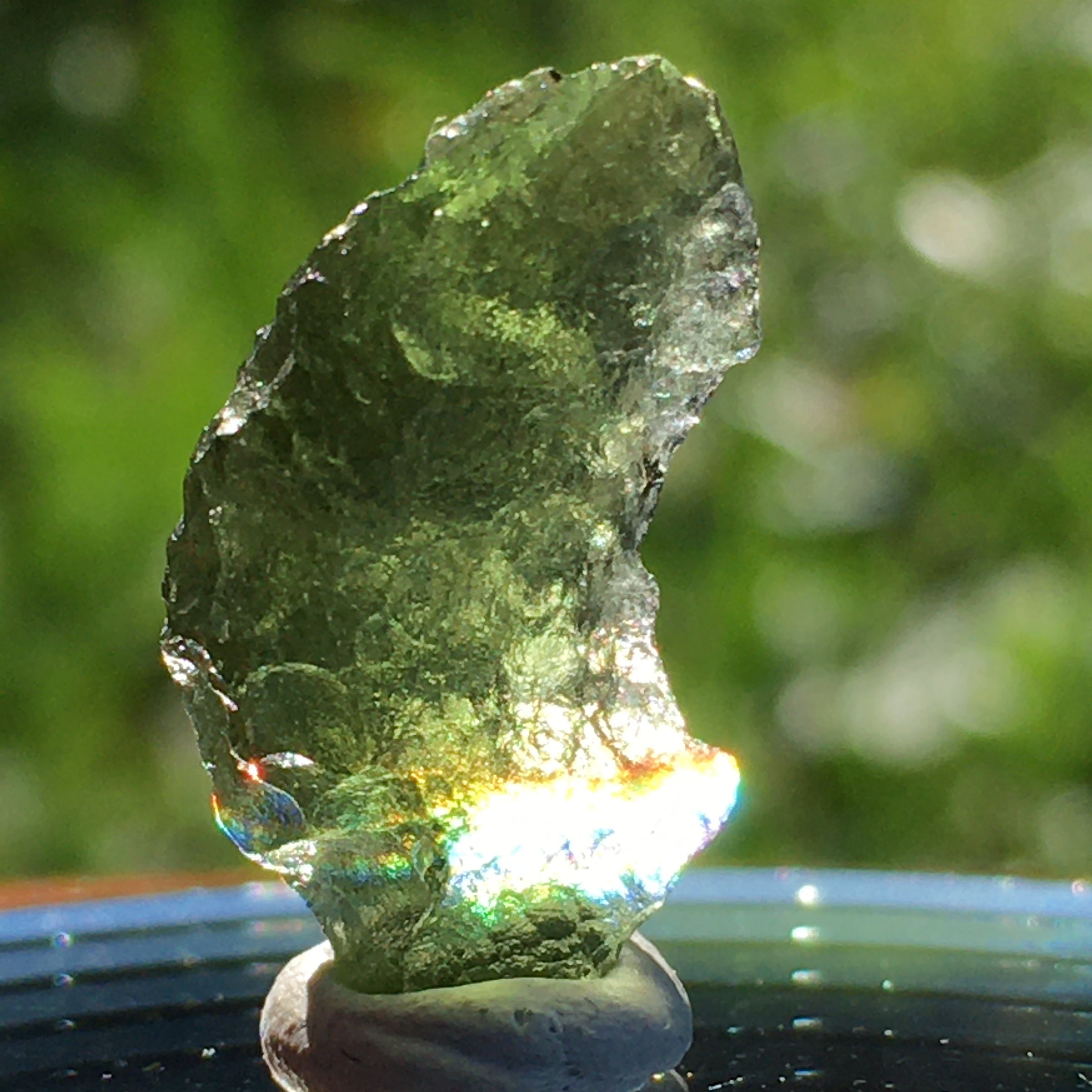 Genuine Moldavite 1.0 grams-Moldavite Life