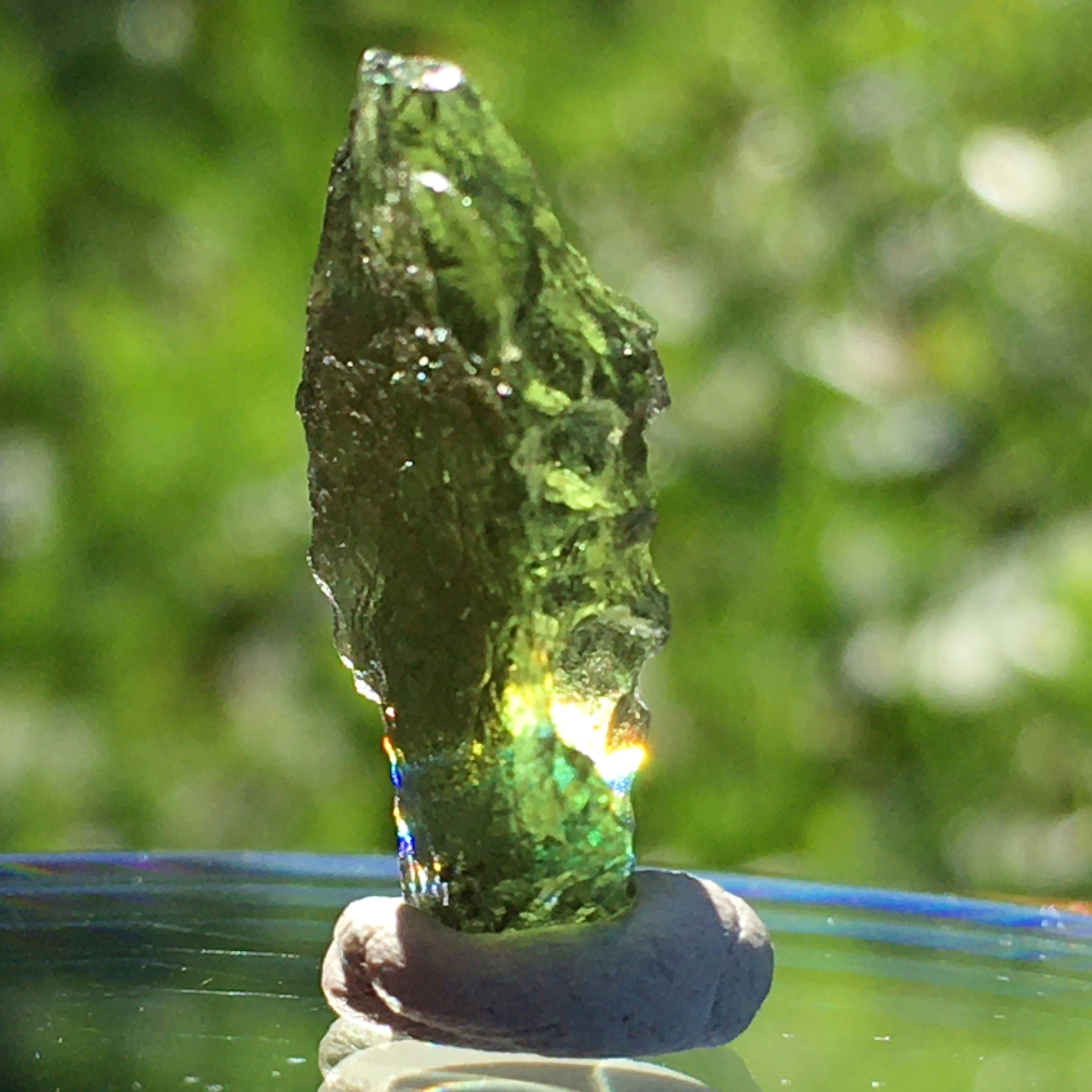 Genuine Moldavite 1.0 grams-Moldavite Life