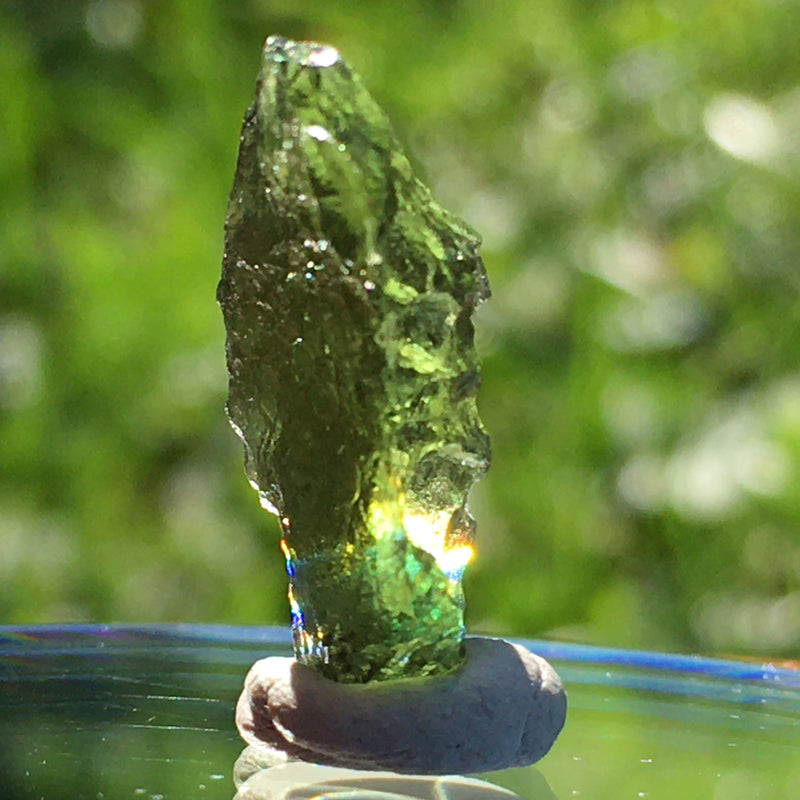 Genuine Moldavite 1.0 grams-Moldavite Life