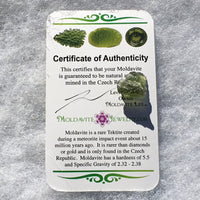 Genuine Moldavite 1.0 grams-Moldavite Life