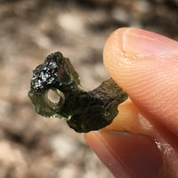 Genuine Moldavite 1.1 grams-Moldavite Life