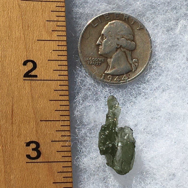 Genuine Moldavite 1.1 grams-Moldavite Life