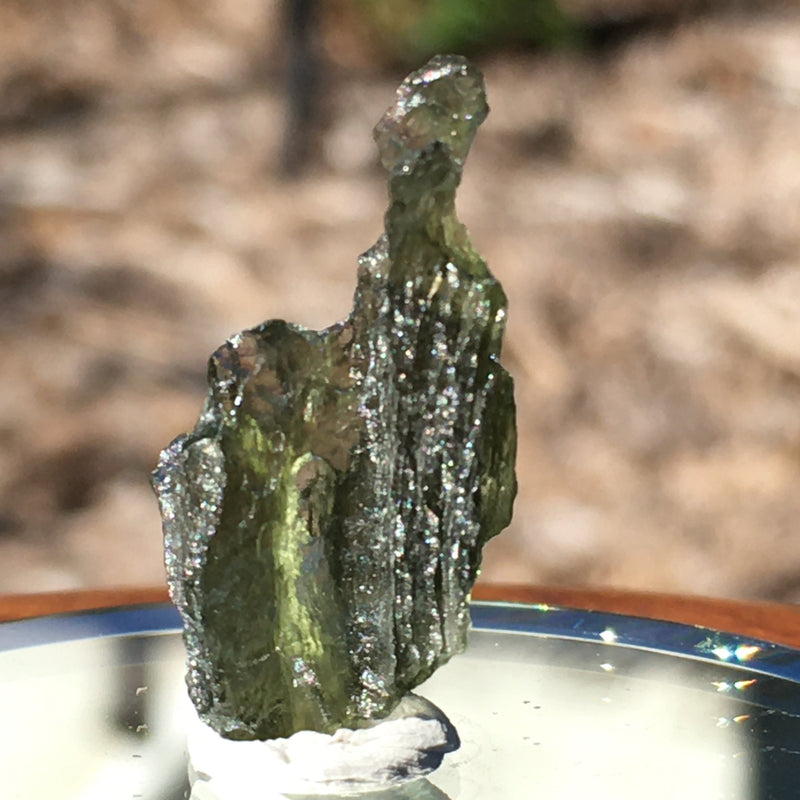 Genuine Moldavite 1.1 grams-Moldavite Life
