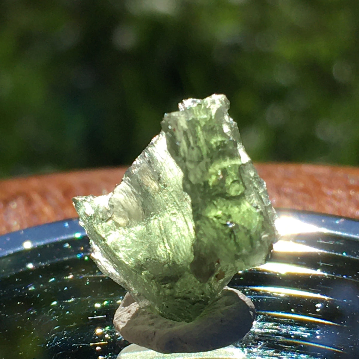 Genuine Moldavite 1.1 grams-Moldavite Life