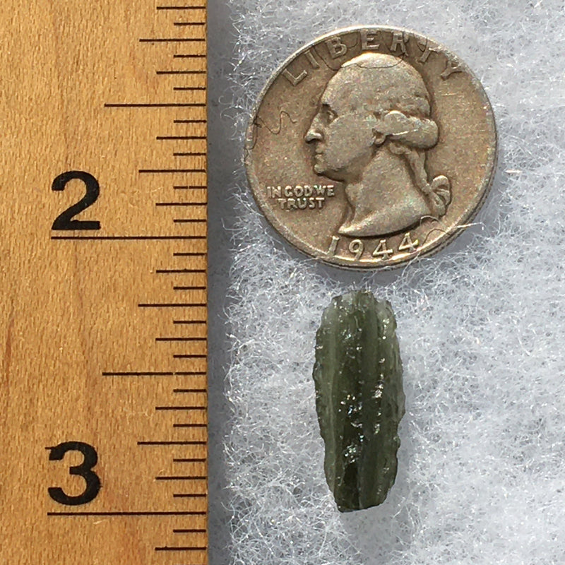 Genuine Moldavite 1.1 grams-Moldavite Life