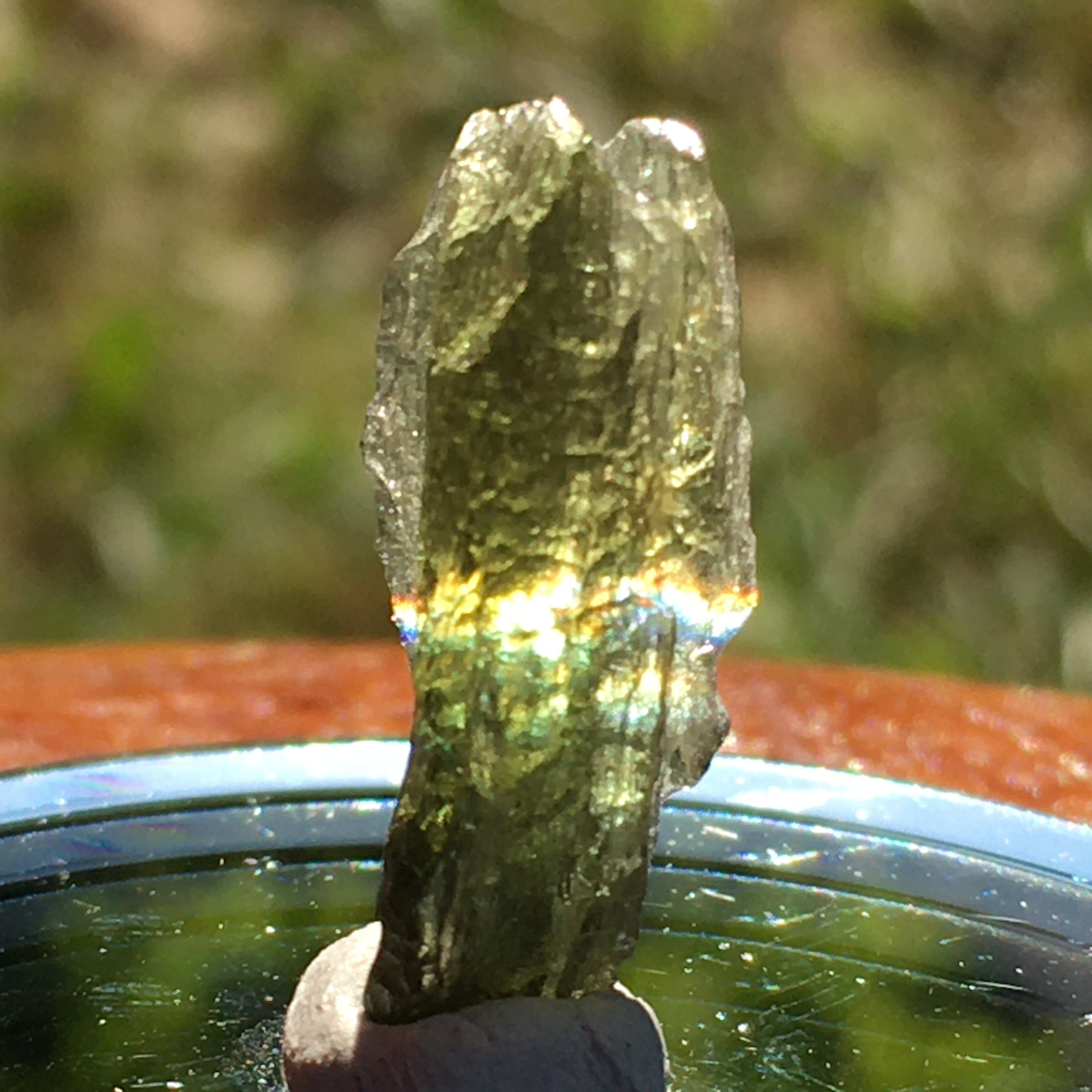 Genuine Moldavite 1.1 grams-Moldavite Life