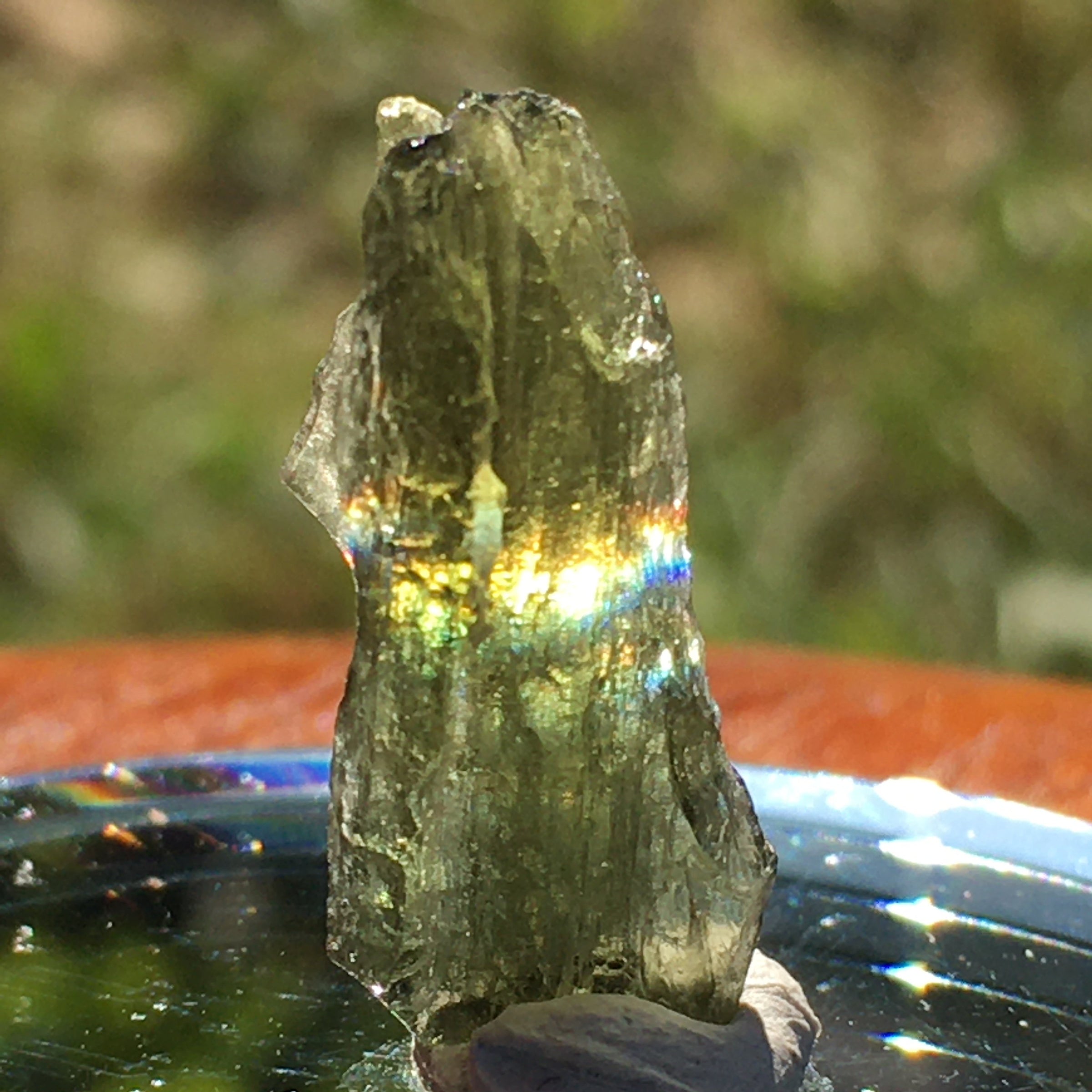 Genuine Moldavite 1.1 grams-Moldavite Life