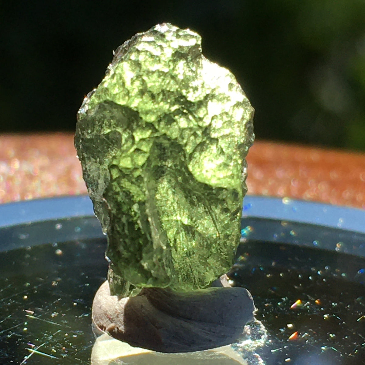 Genuine Moldavite 1.1 grams-Moldavite Life