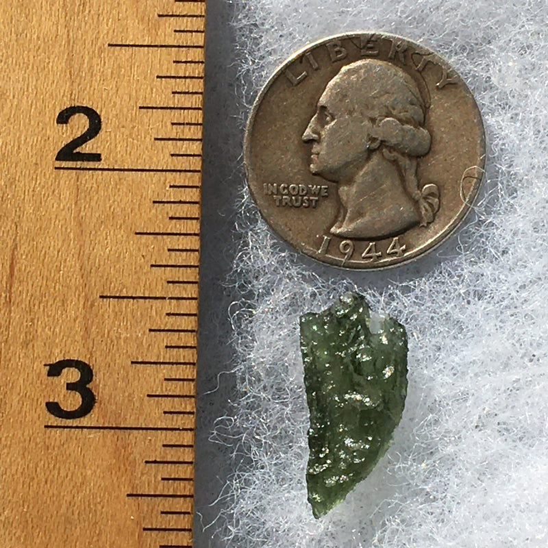 Genuine Moldavite 1.1 grams-Moldavite Life