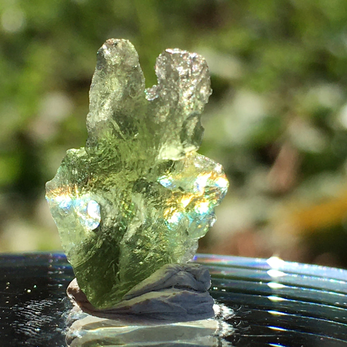 Genuine Moldavite 1.1 grams-Moldavite Life