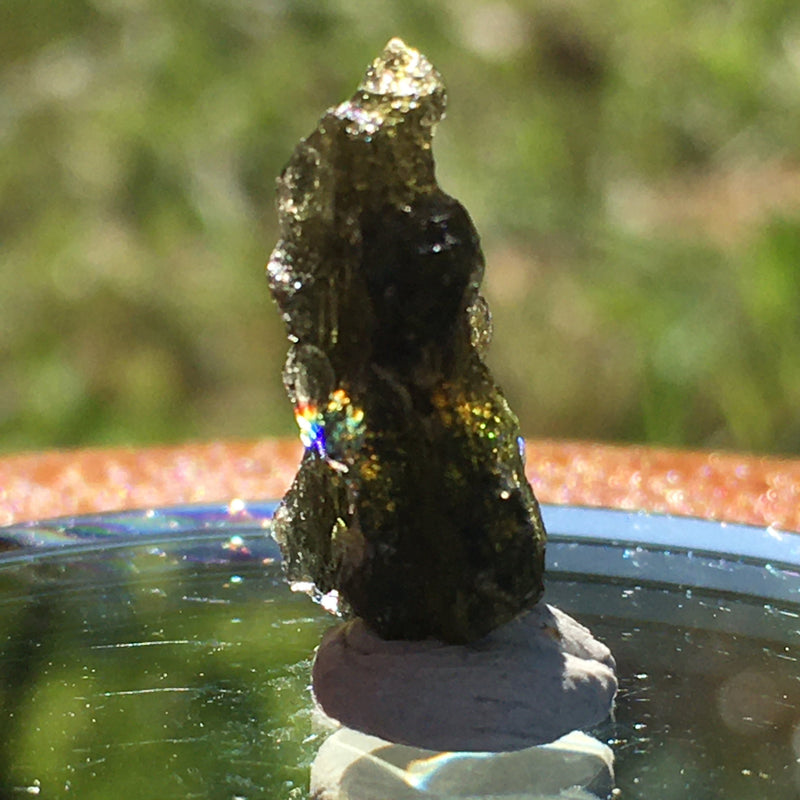 Genuine Moldavite 1.1 grams-Moldavite Life