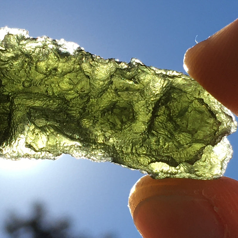 Genuine Moldavite 11.9 grams-Moldavite Life