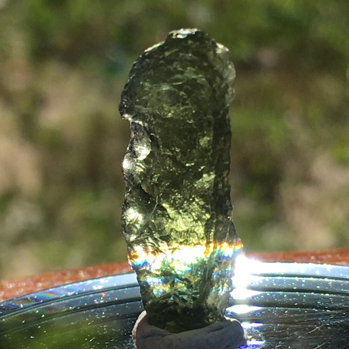 Genuine Moldavite 1.2 grams-Moldavite Life