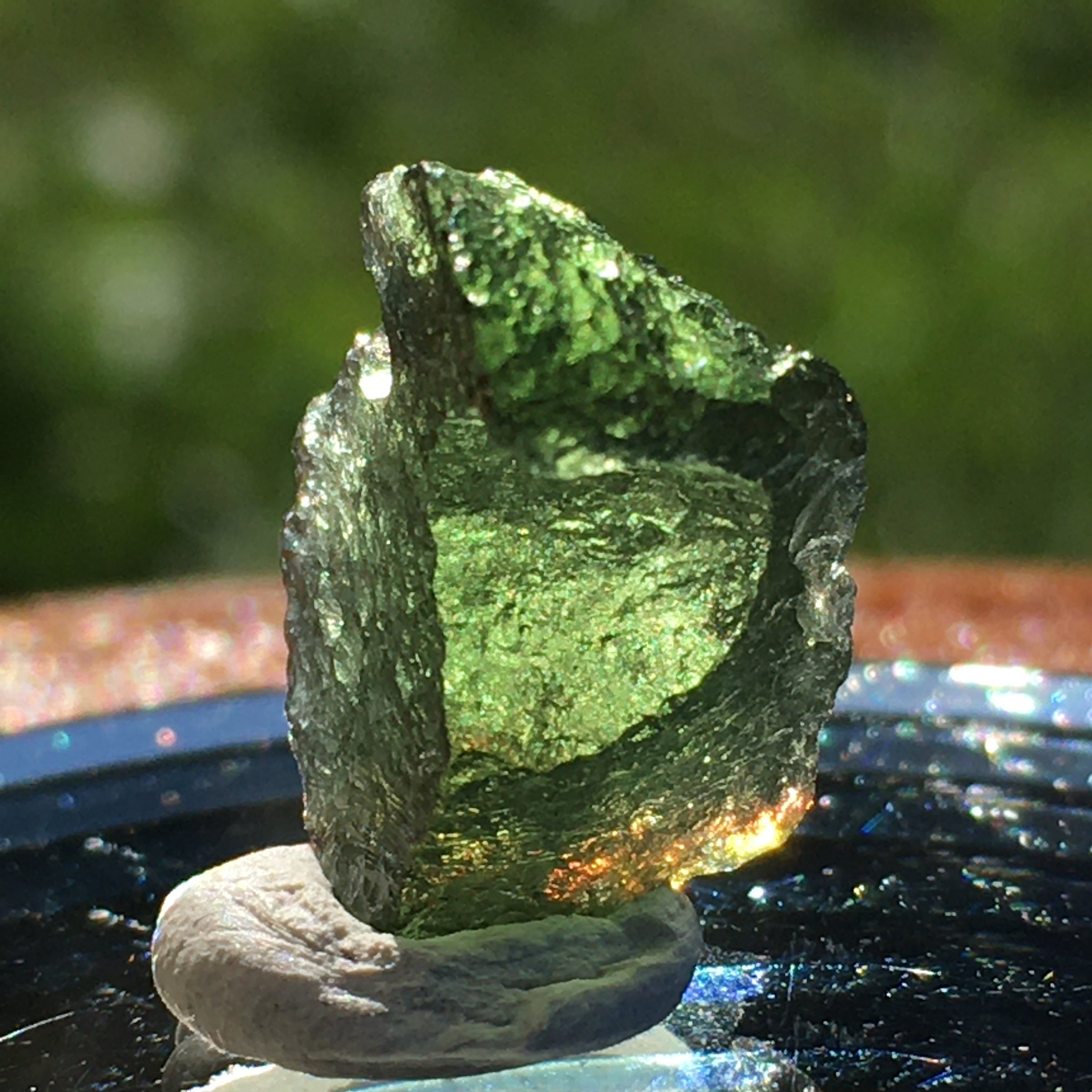 Genuine Moldavite 1.2 grams-Moldavite Life