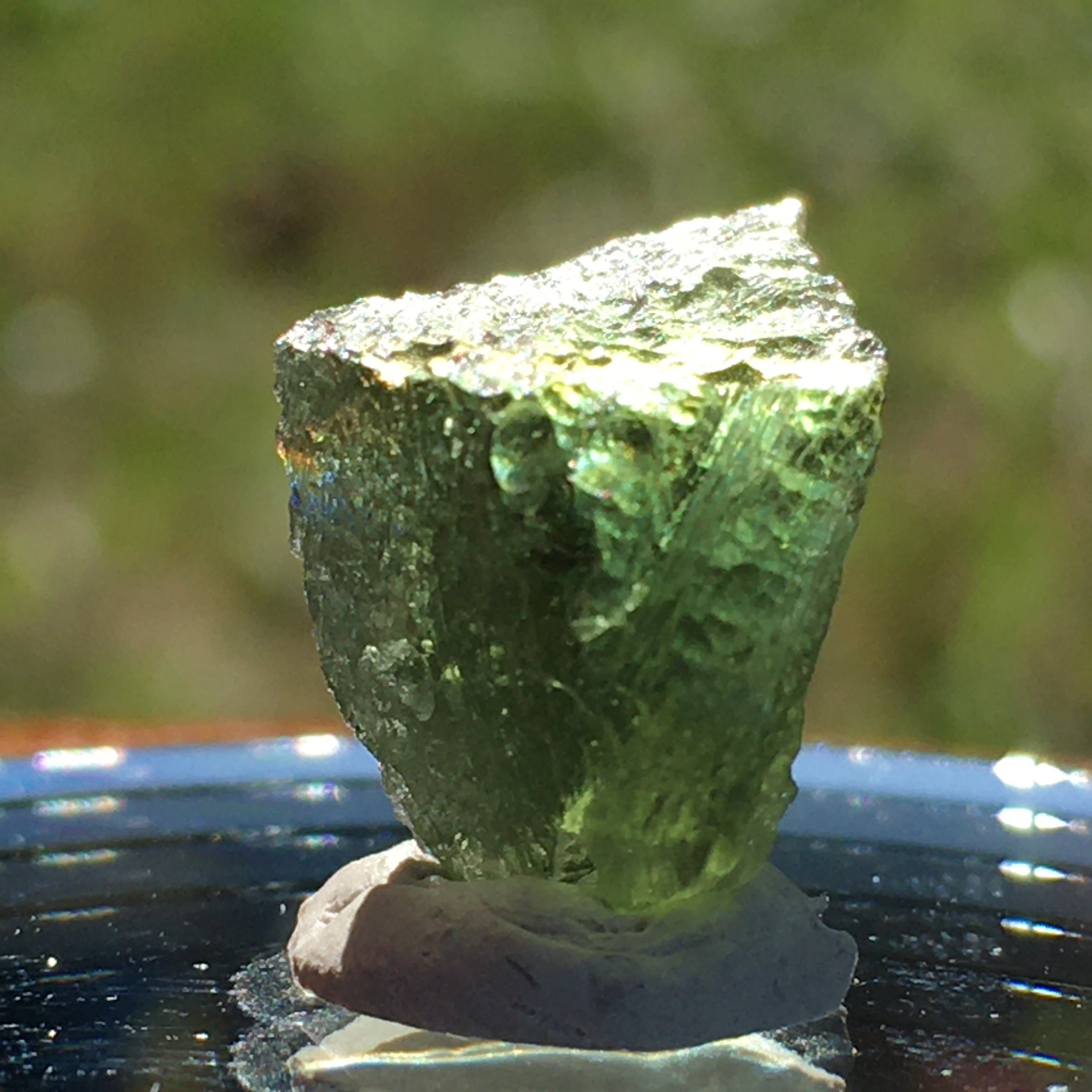 Genuine Moldavite 1.2 grams-Moldavite Life