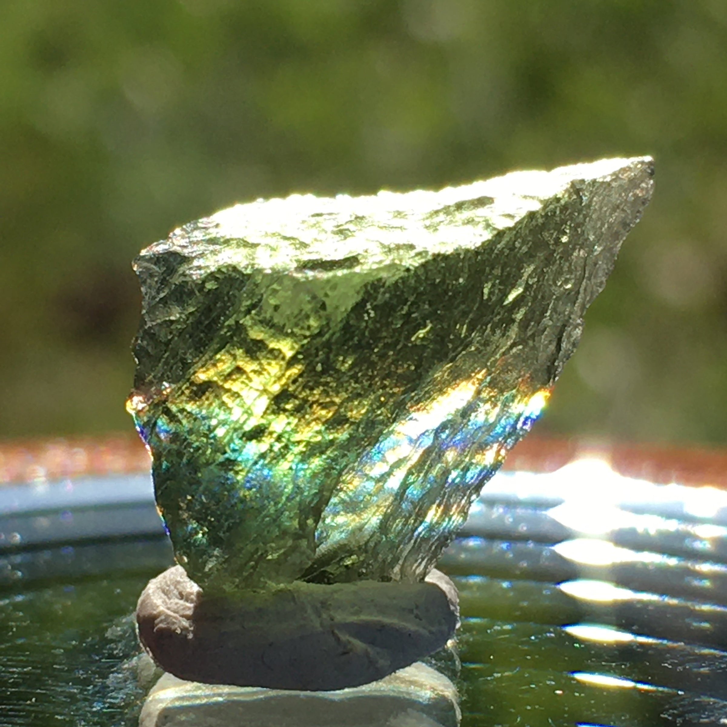 Genuine Moldavite 1.2 grams-Moldavite Life