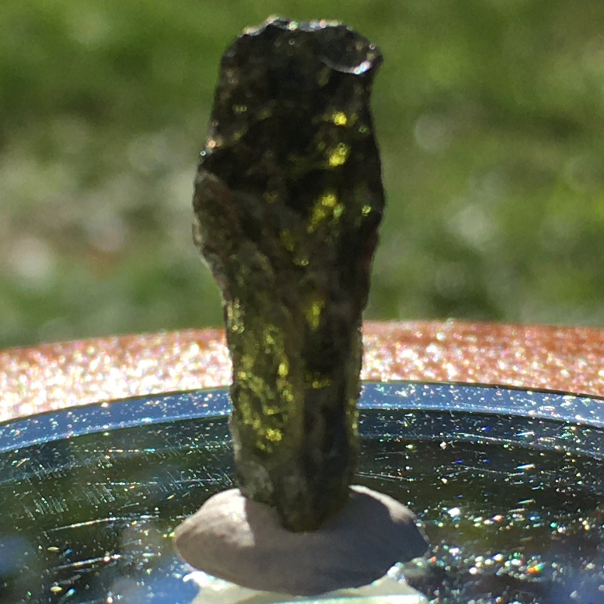 Genuine Moldavite 1.2 grams-Moldavite Life