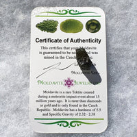 Genuine Moldavite 1.2 grams-Moldavite Life