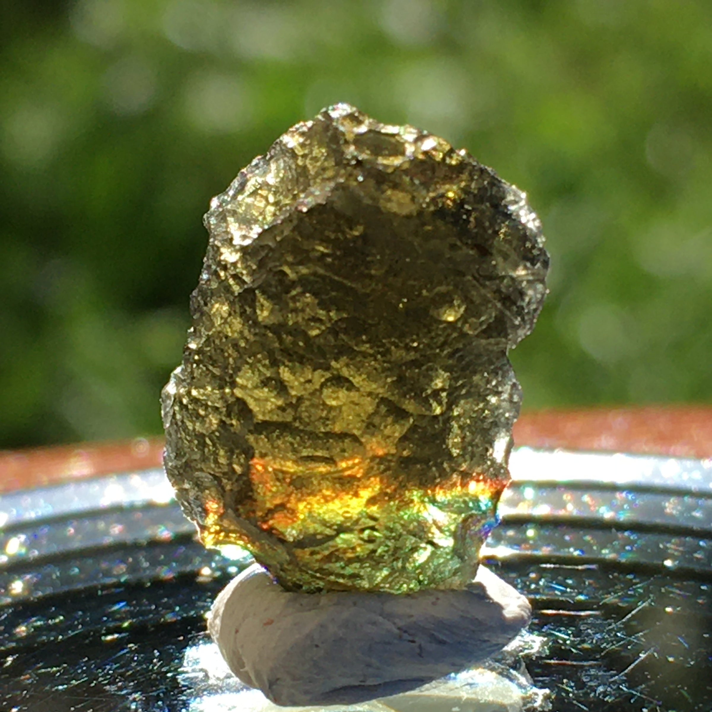 Genuine Moldavite 1.2 grams-Moldavite Life