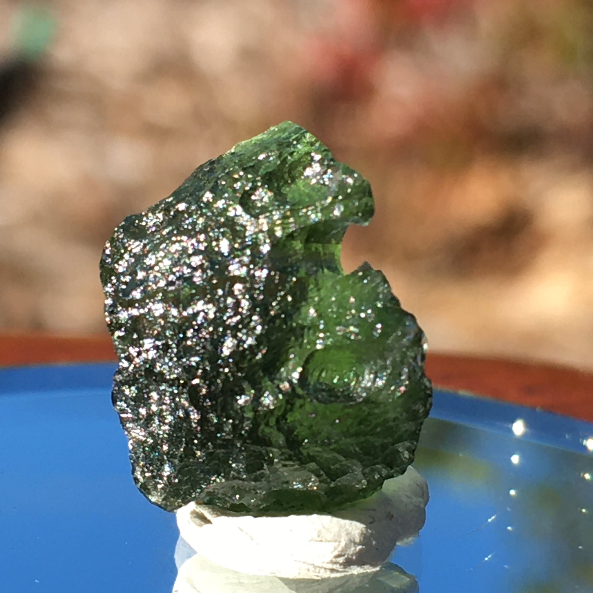 Genuine Moldavite 1.2 grams-Moldavite Life