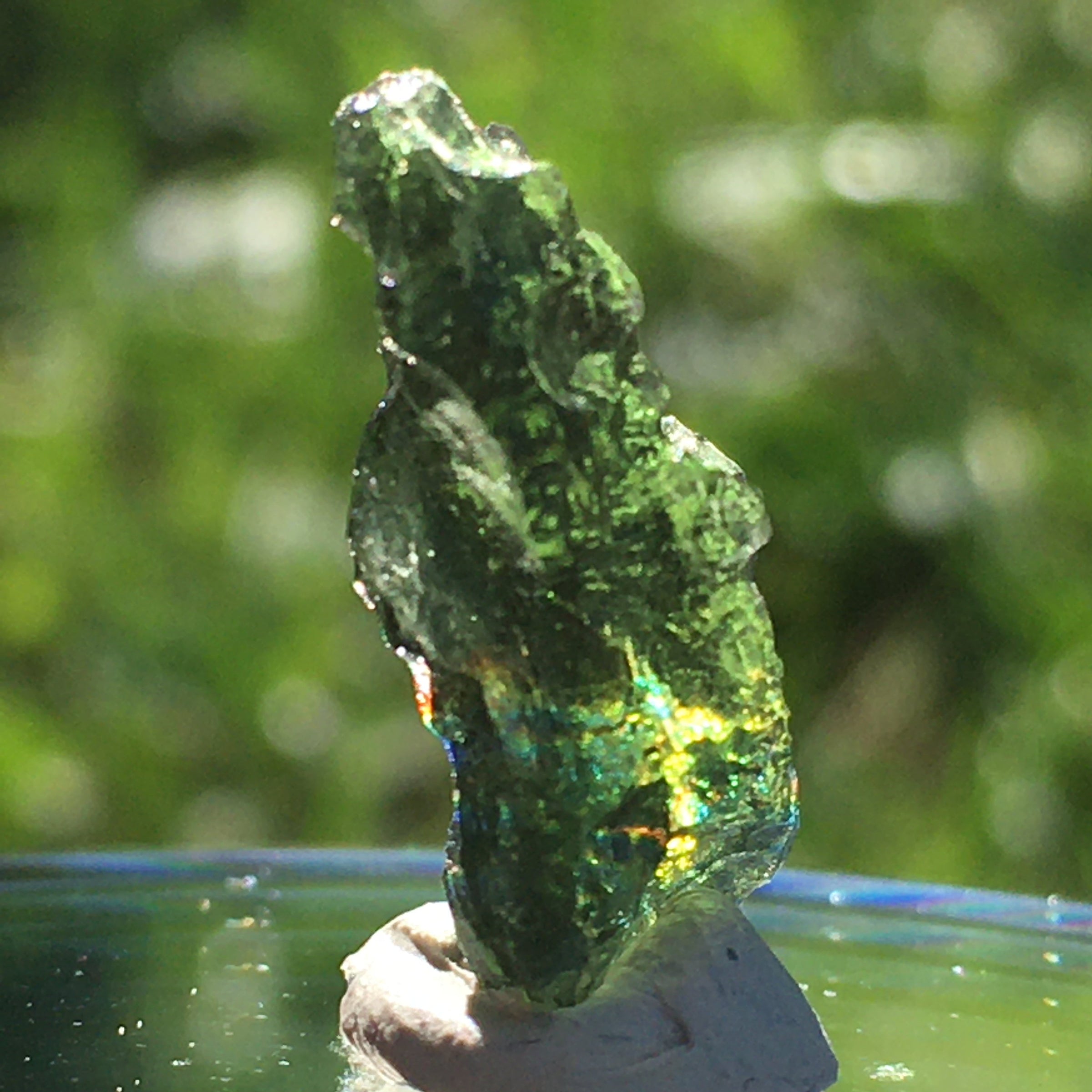 Genuine Moldavite 1.2 grams-Moldavite Life