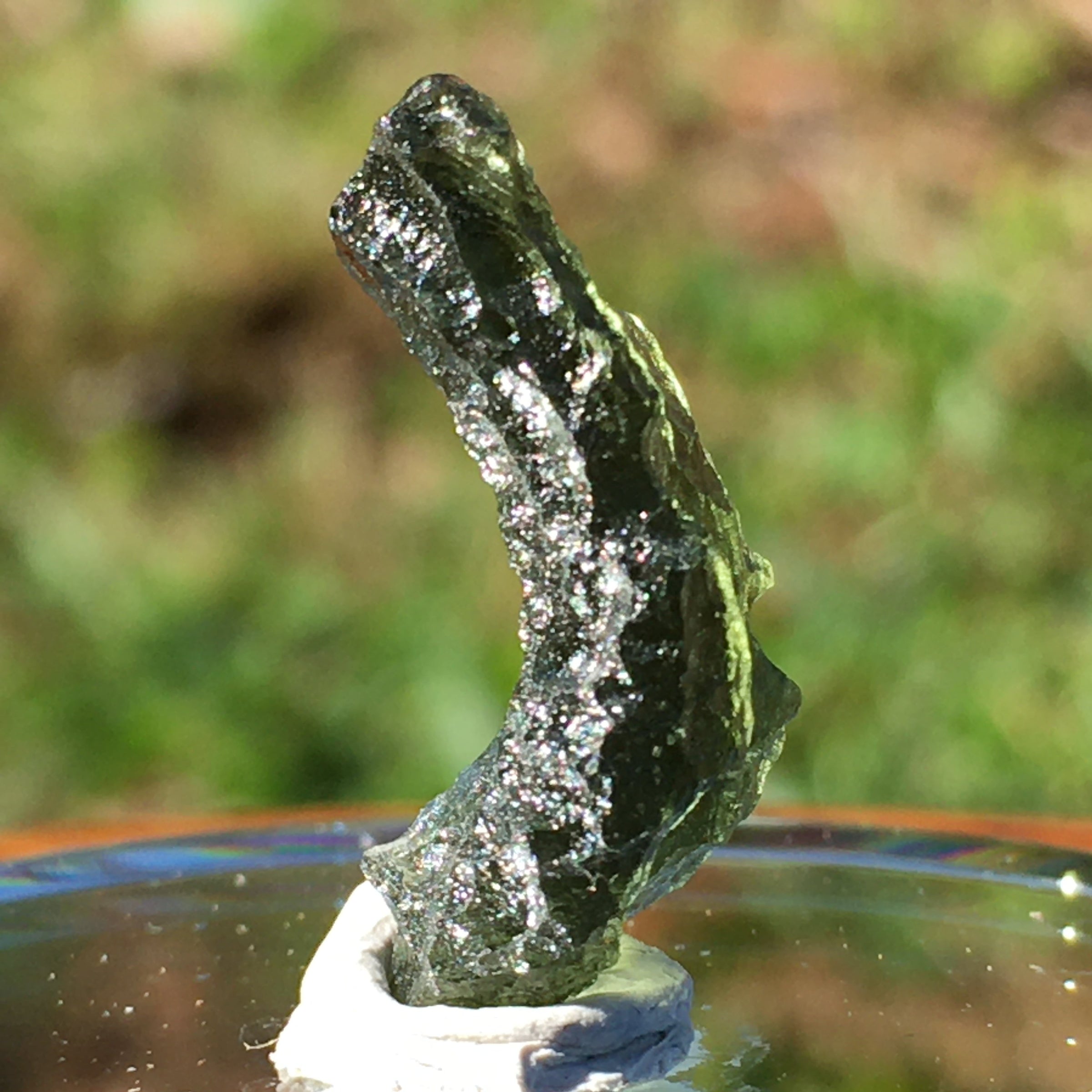 Genuine Moldavite 1.2 grams-Moldavite Life