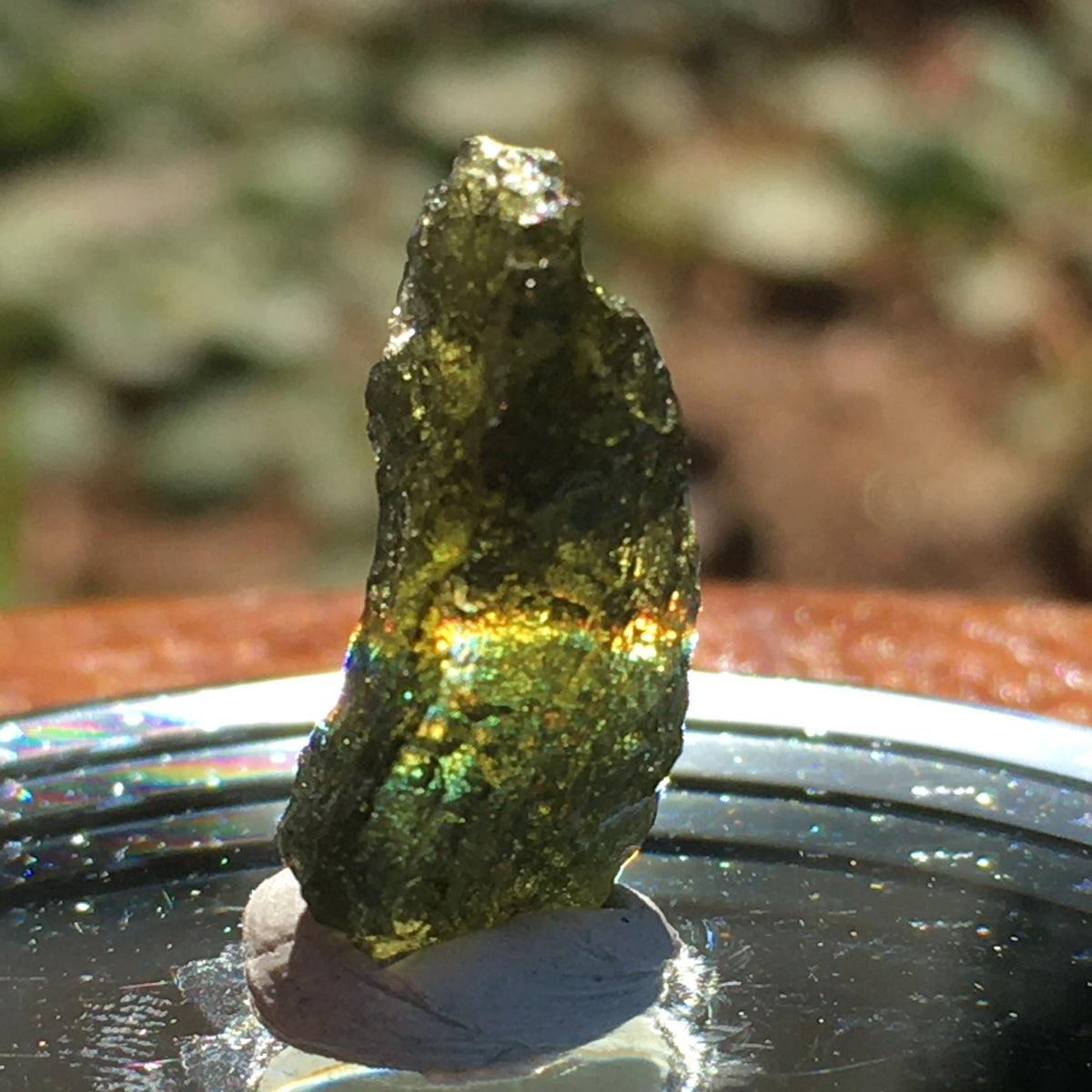 Genuine Moldavite 1.2 grams-Moldavite Life