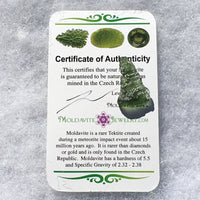 Genuine Moldavite 1.2 grams-Moldavite Life