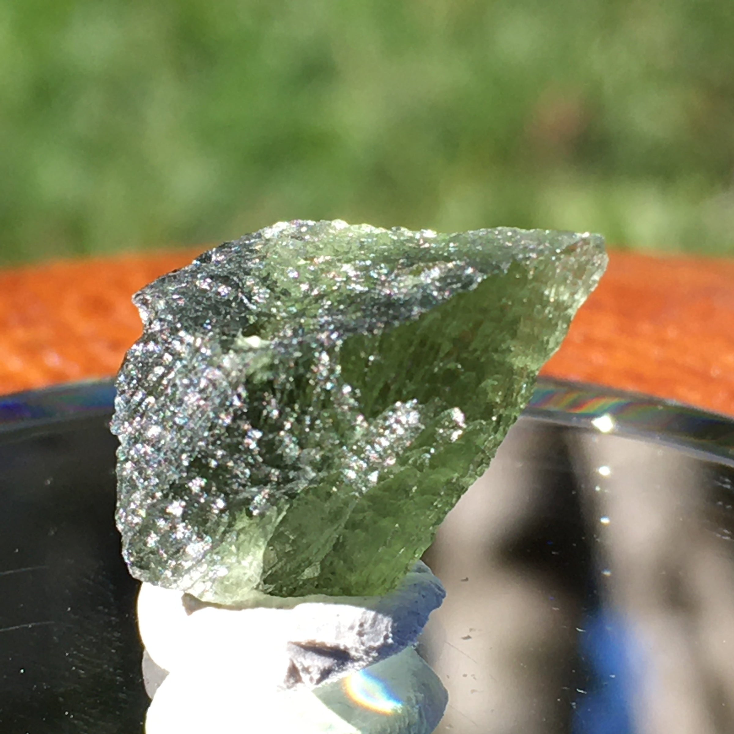 Genuine Moldavite 1.2 grams-Moldavite Life