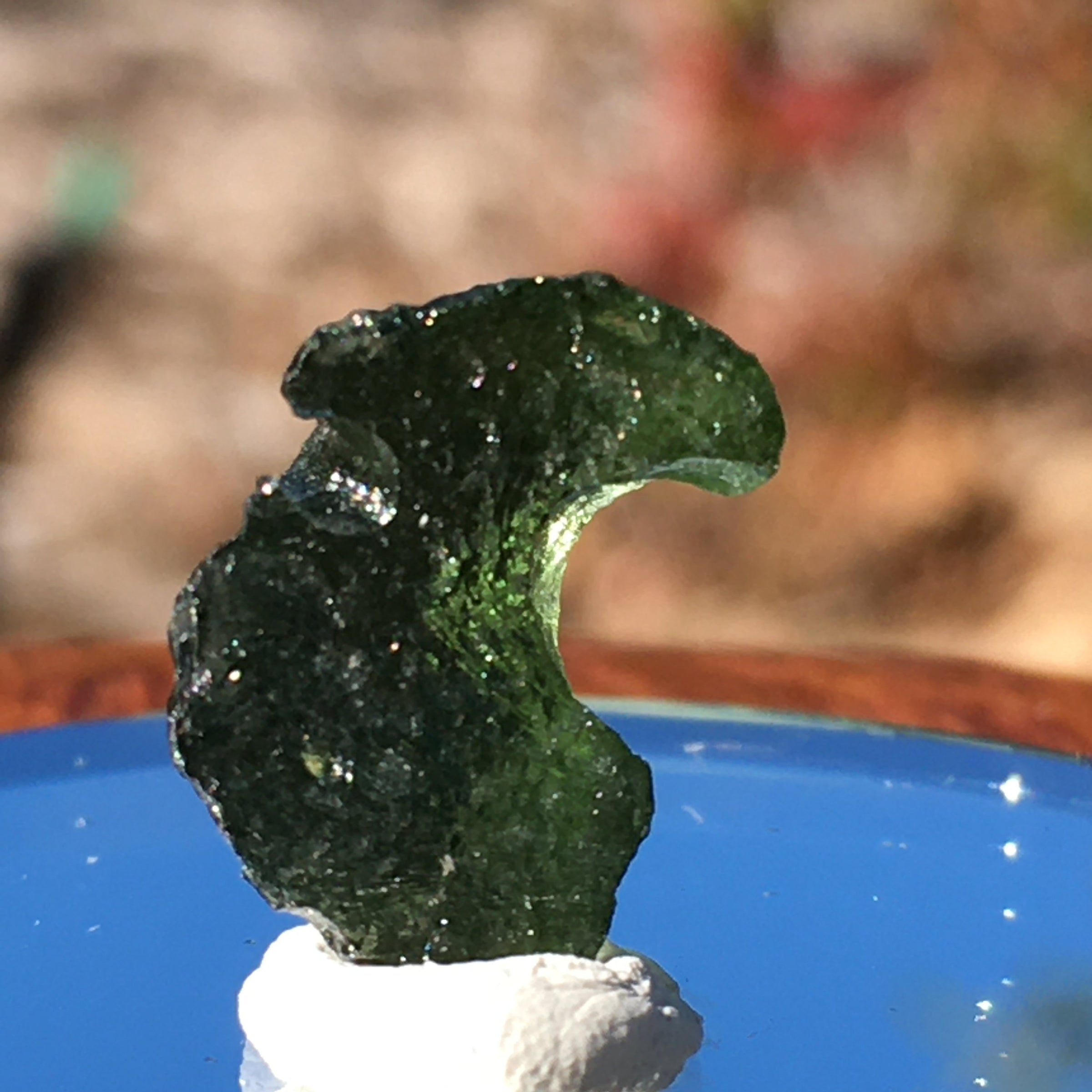 Genuine Moldavite 1.2 grams-Moldavite Life