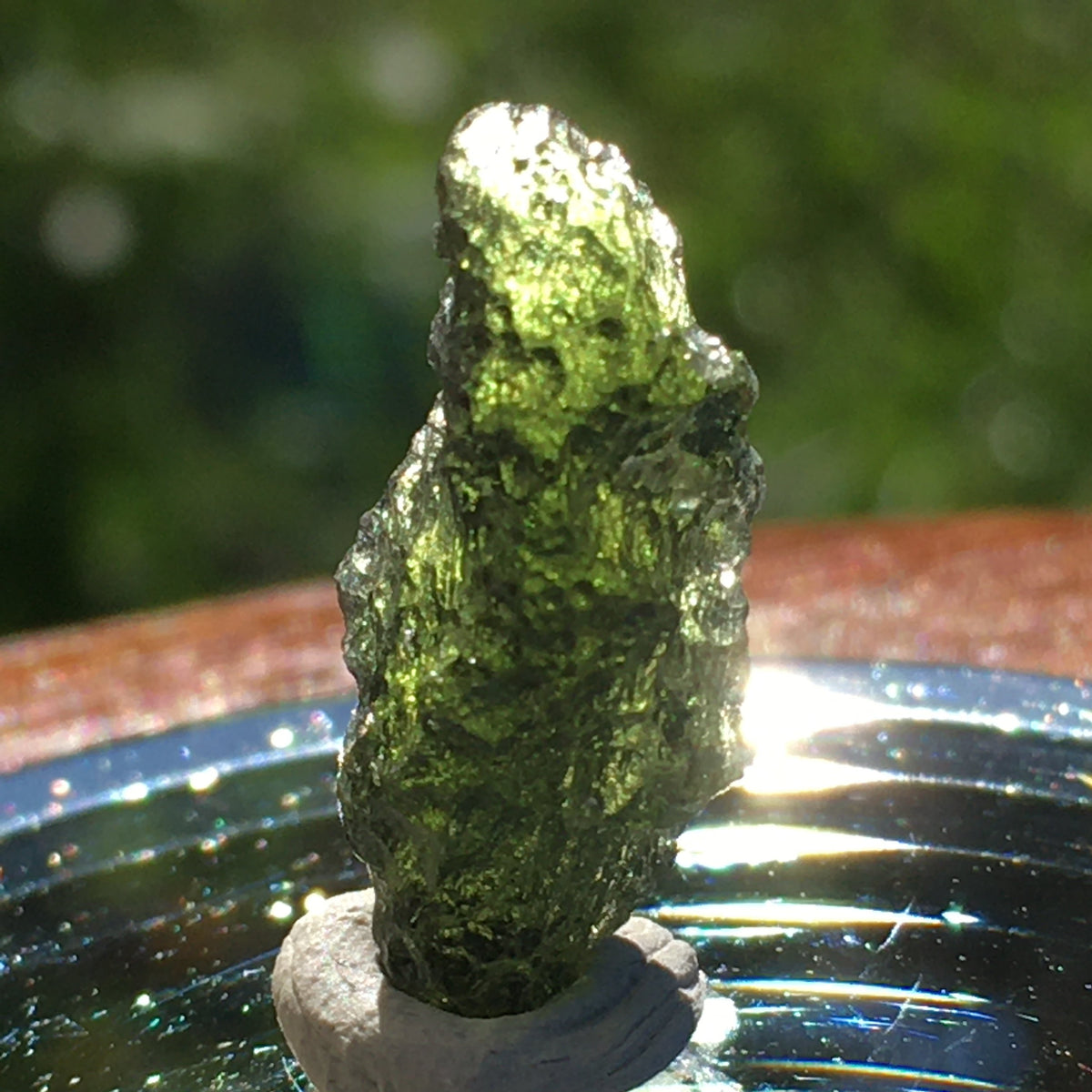 Genuine Moldavite 1.3 grams-Moldavite Life