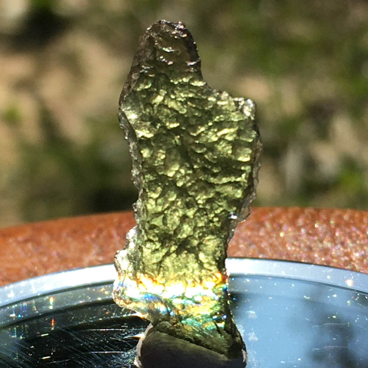 Genuine Moldavite 1.3 grams-Moldavite Life