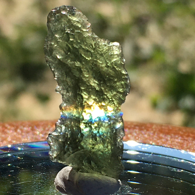 Genuine Moldavite 1.3 grams-Moldavite Life