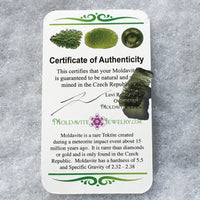 Genuine Moldavite 1.3 grams-Moldavite Life