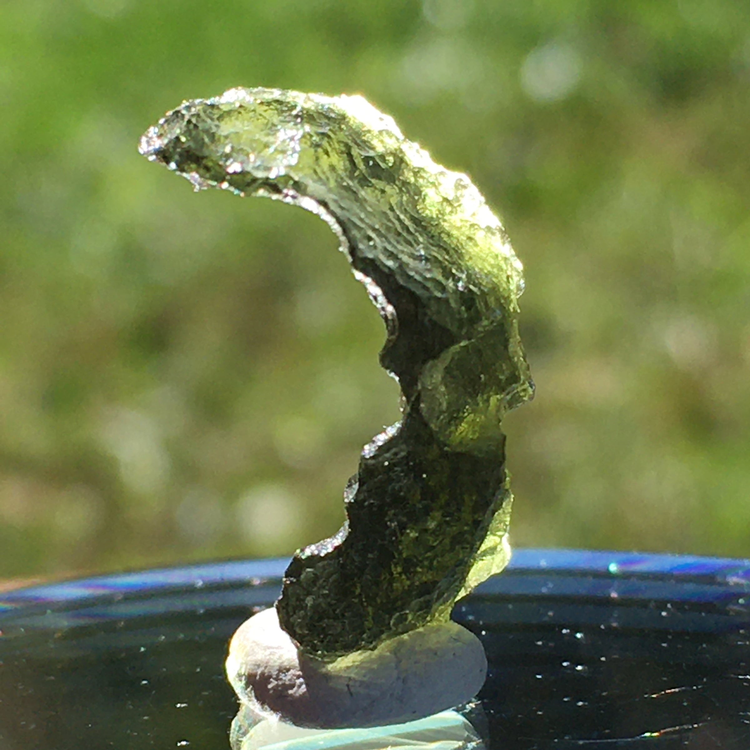 Genuine Moldavite 1.3 grams-Moldavite Life