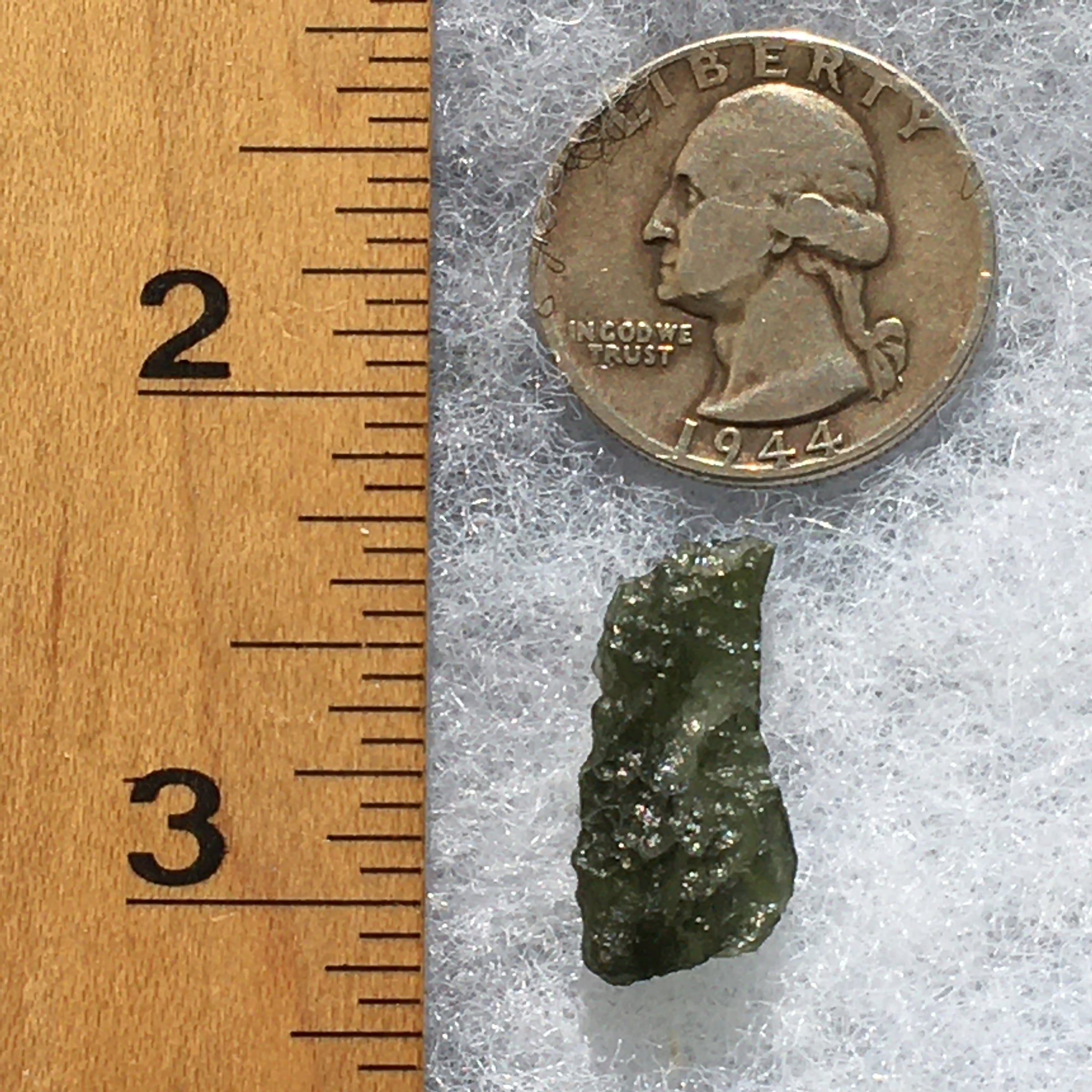 Genuine Moldavite 1.4 grams-Moldavite Life