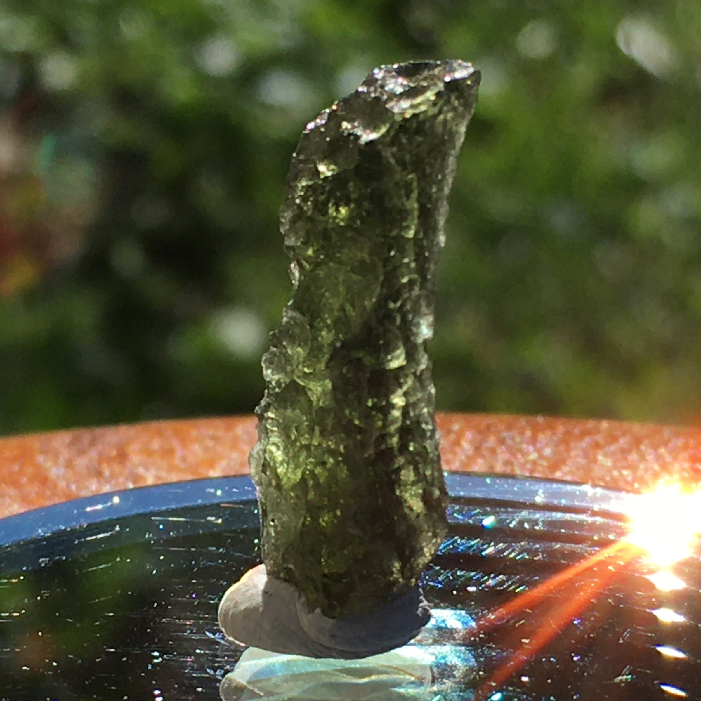 Genuine Moldavite 1.4 grams-Moldavite Life