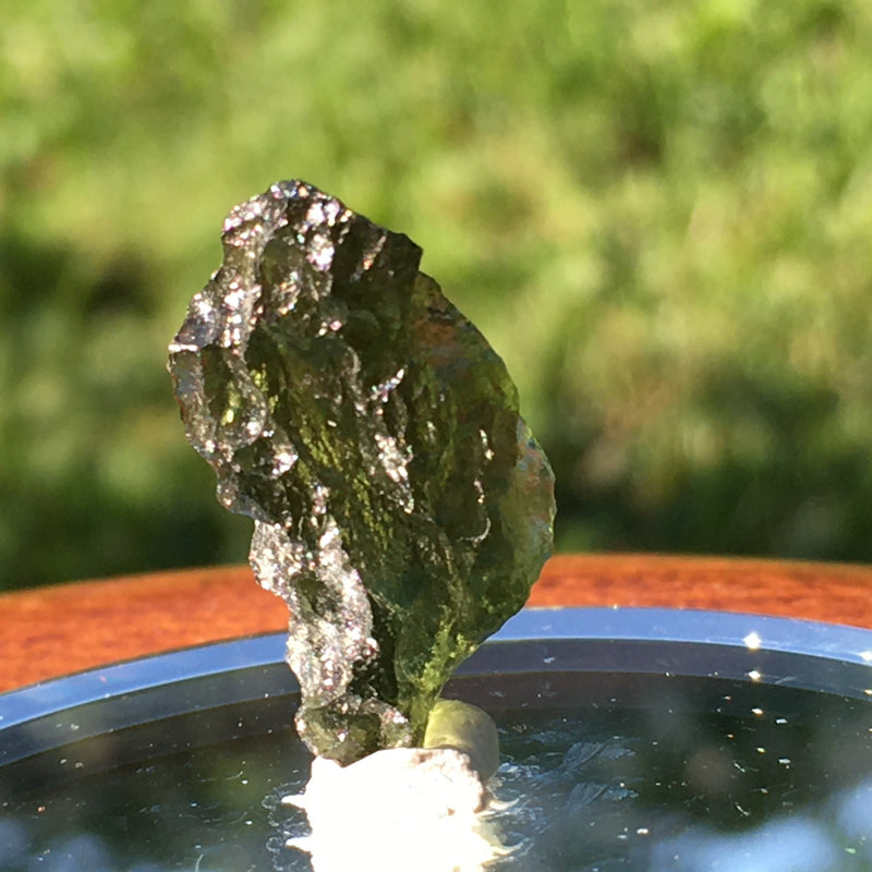 Genuine Moldavite 1.4 grams-Moldavite Life