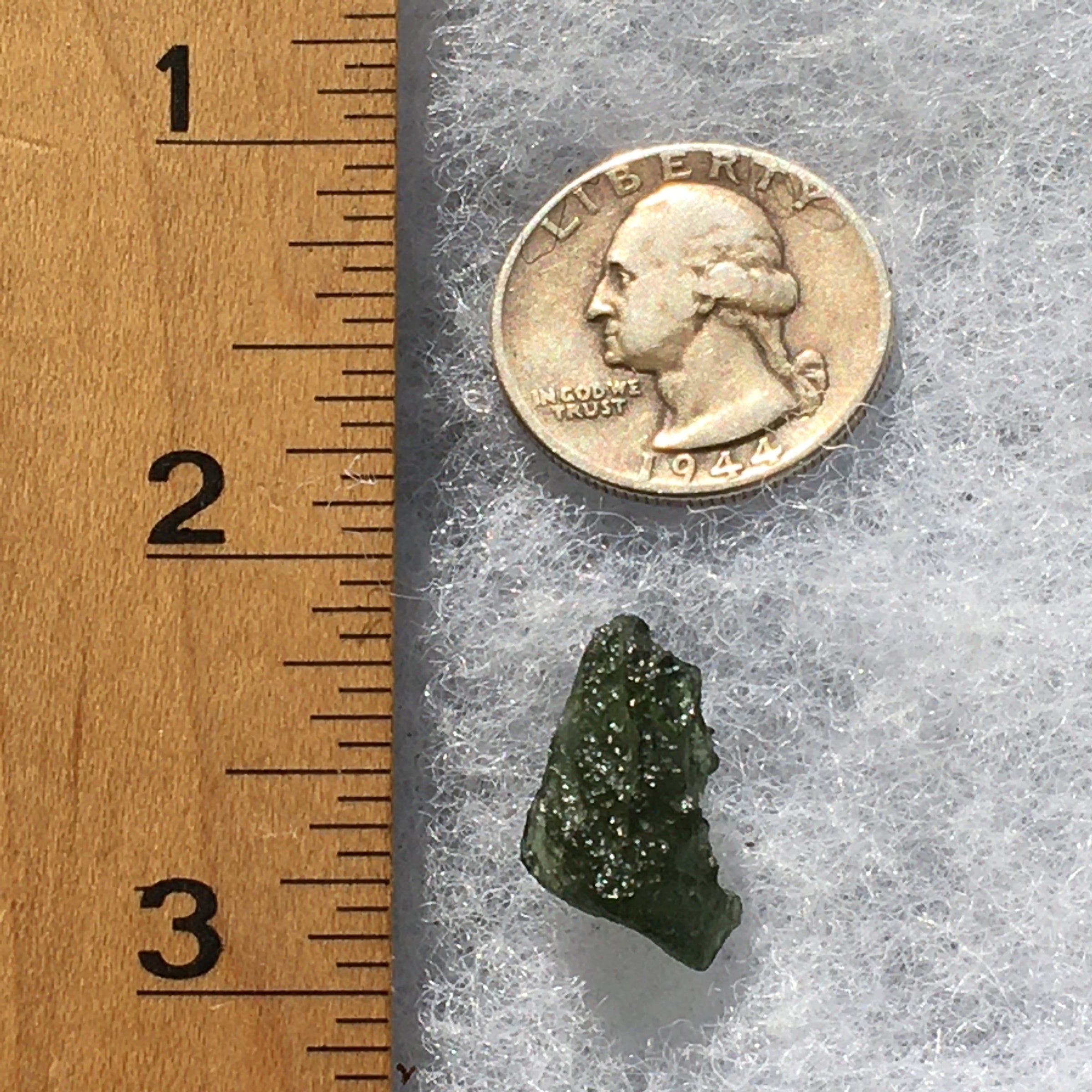 Genuine Moldavite 1.4 grams-Moldavite Life