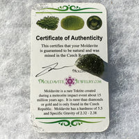 Genuine Moldavite 1.4 grams-Moldavite Life