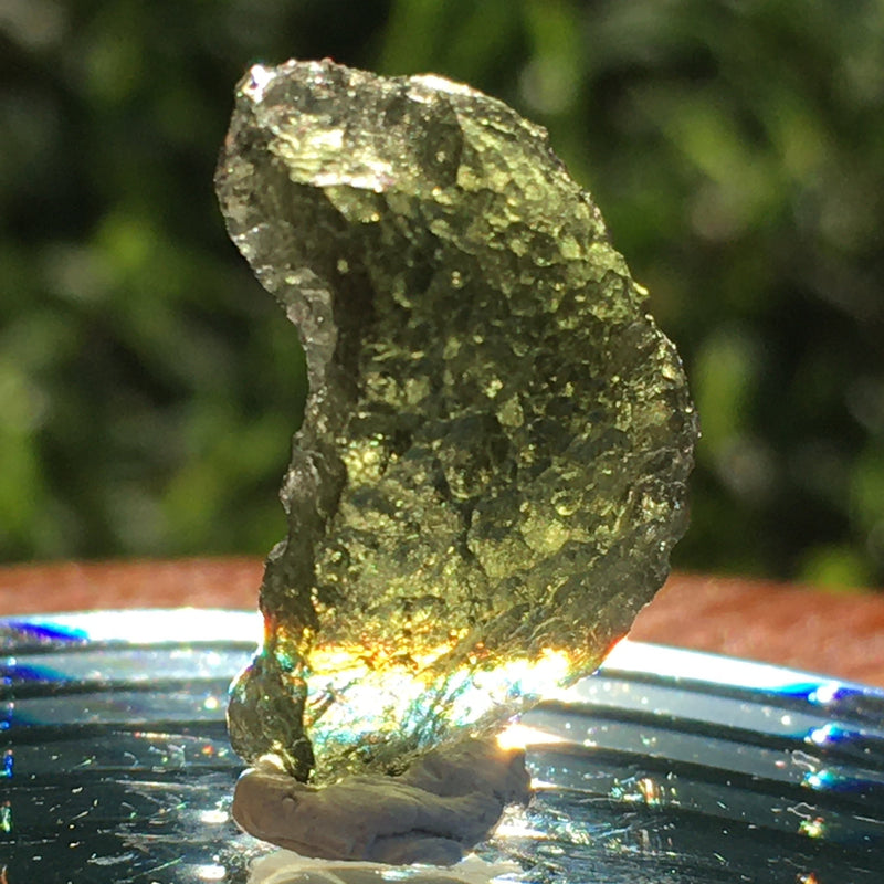 Genuine Moldavite 1.4 grams-Moldavite Life