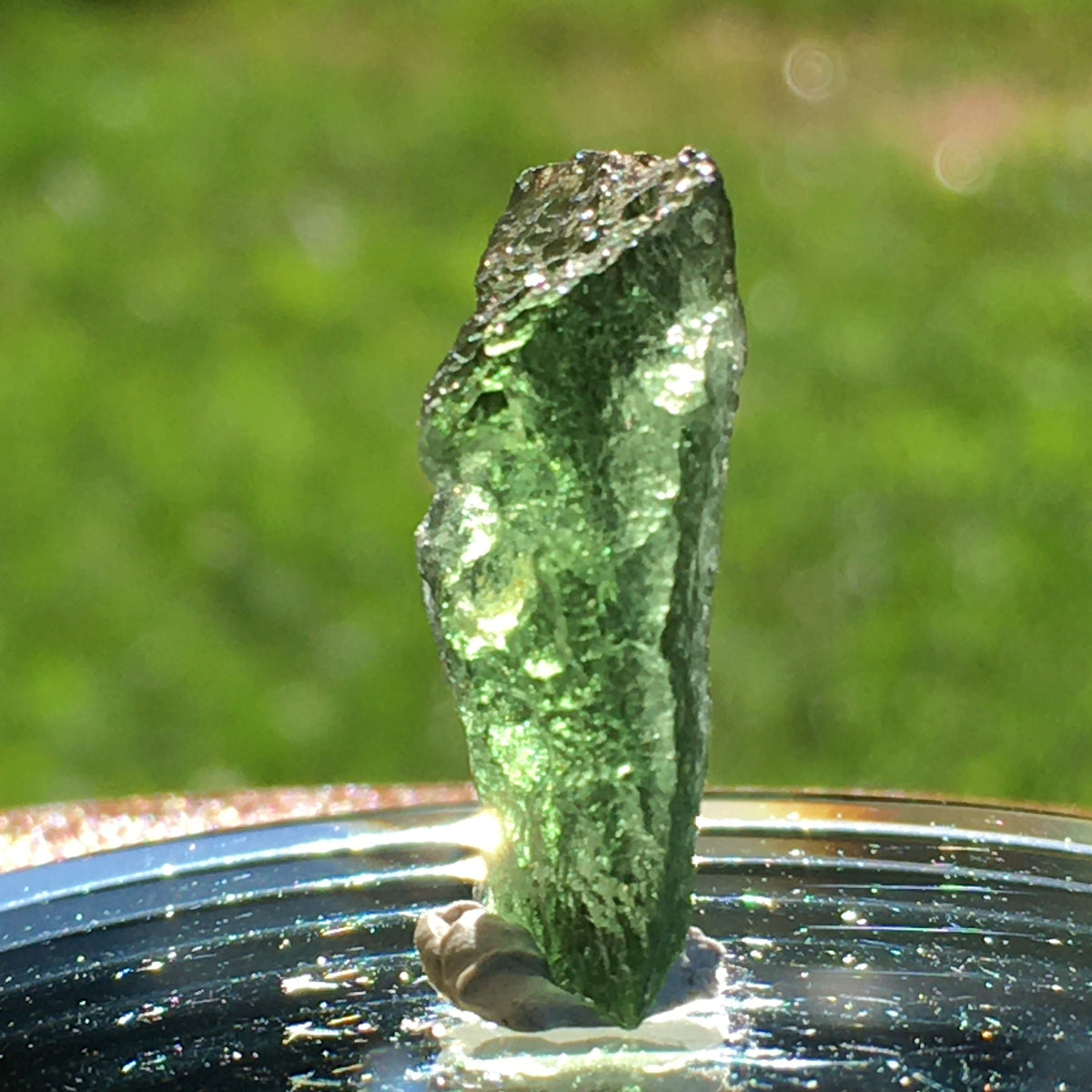 Genuine Moldavite 1.4 grams-Moldavite Life