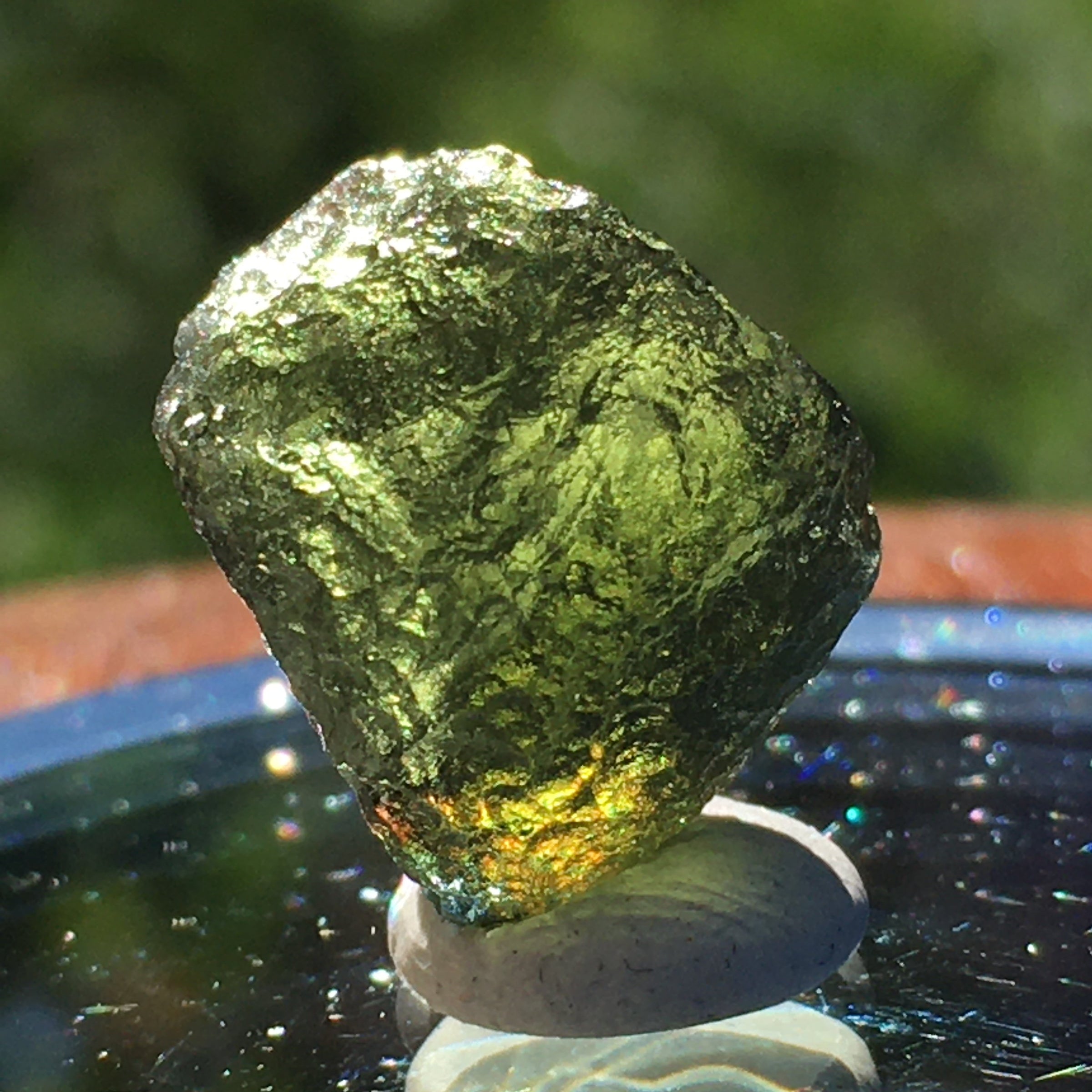 Genuine Moldavite 1.4 grams-Moldavite Life