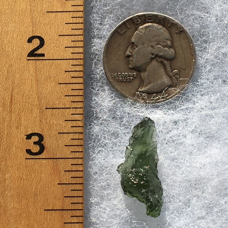 Genuine Moldavite 1.4 grams-Moldavite Life