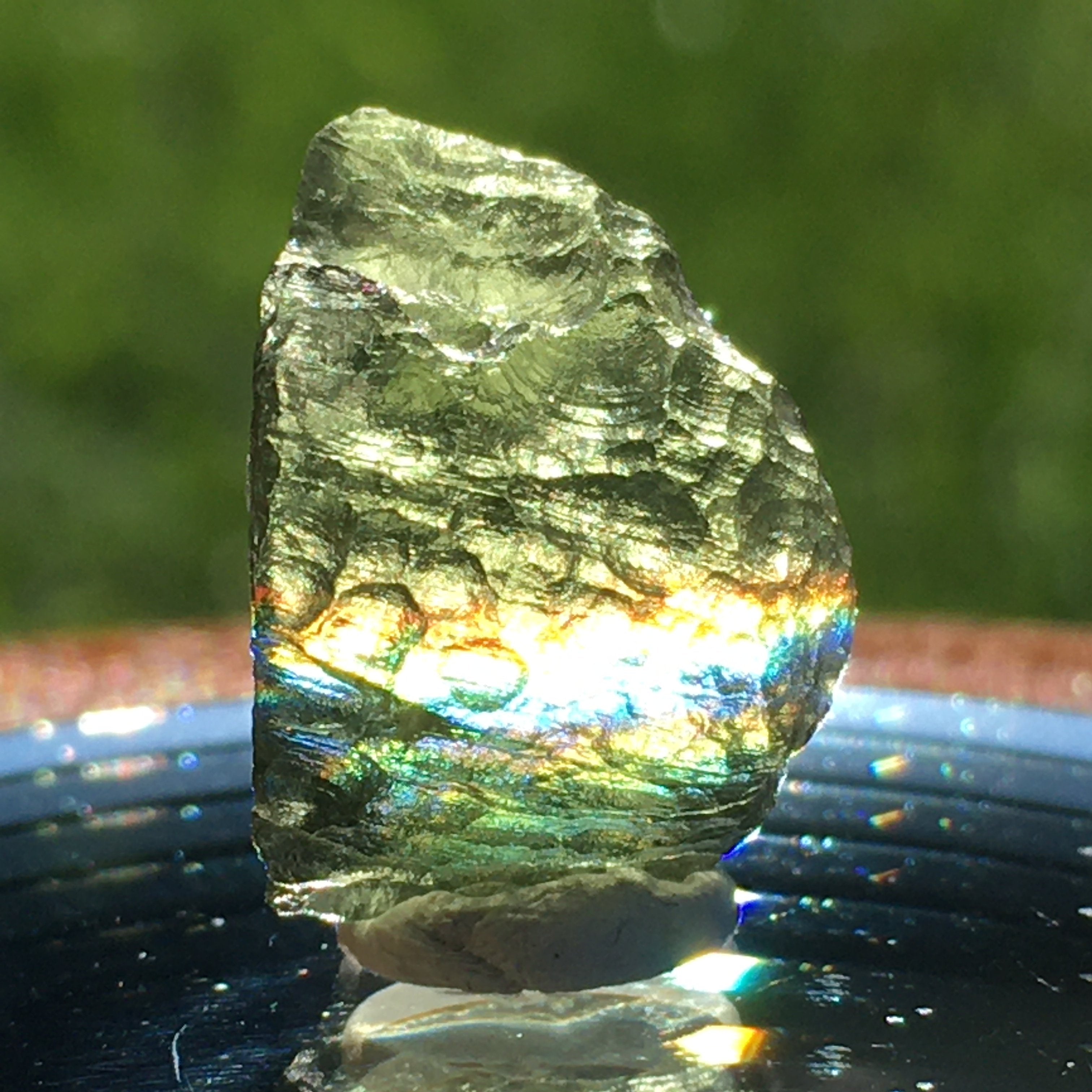 Genuine offers Moldavite crystal